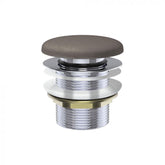 Fienza 40mm Pop Up / Pull Out Bath Plug and Waste No Overflow - Concrete